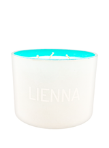 MYSTERY ISLAND - Formentera Duftkerze mit Birken-Holzdeckel von LIENNA