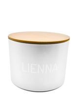 Birkenholzdeckel für LIENNA-Duftkerze